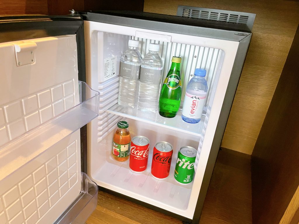 リージェント台北 1 King Suite 冷蔵庫